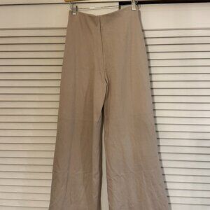 Quince Wide Leg Beige Pant